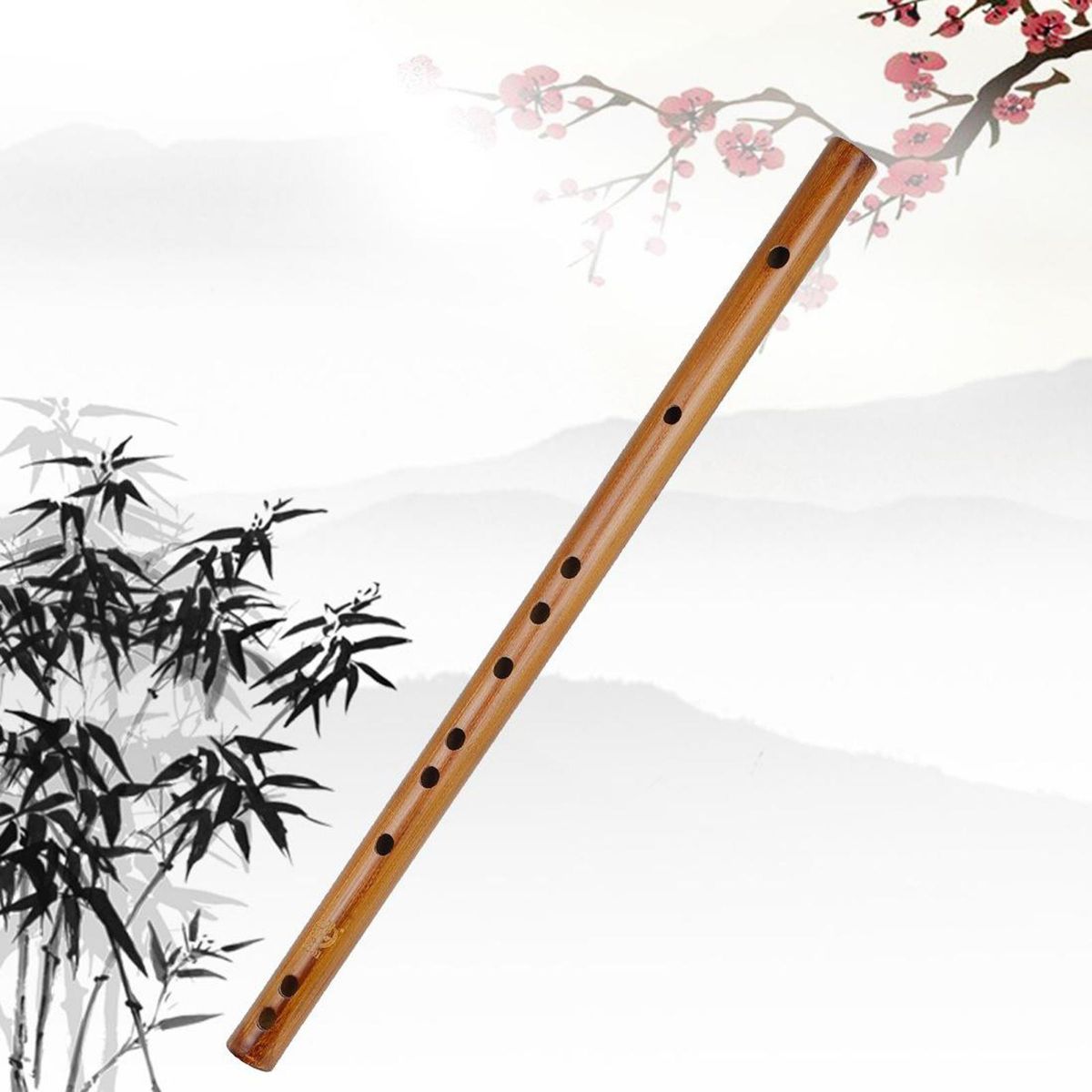 Indian Wooden Bamboo Flute Music Instruments Recorder Kids Key F