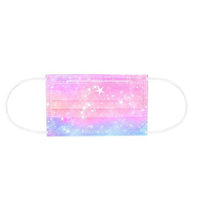3-layer Prote Tion Dustproof And Windproof Gradient  Olor Disposable  -B-1 Pcs Children