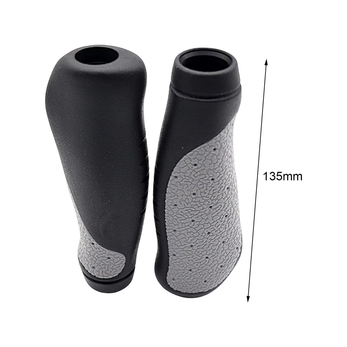 1 Pair Bike Handlebar Grips MTB Cycling Bicycle Handlebar Grips Black