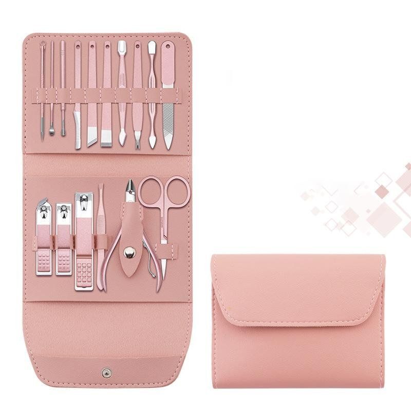 16-Pack Nail Clipper Set Manicure Tools