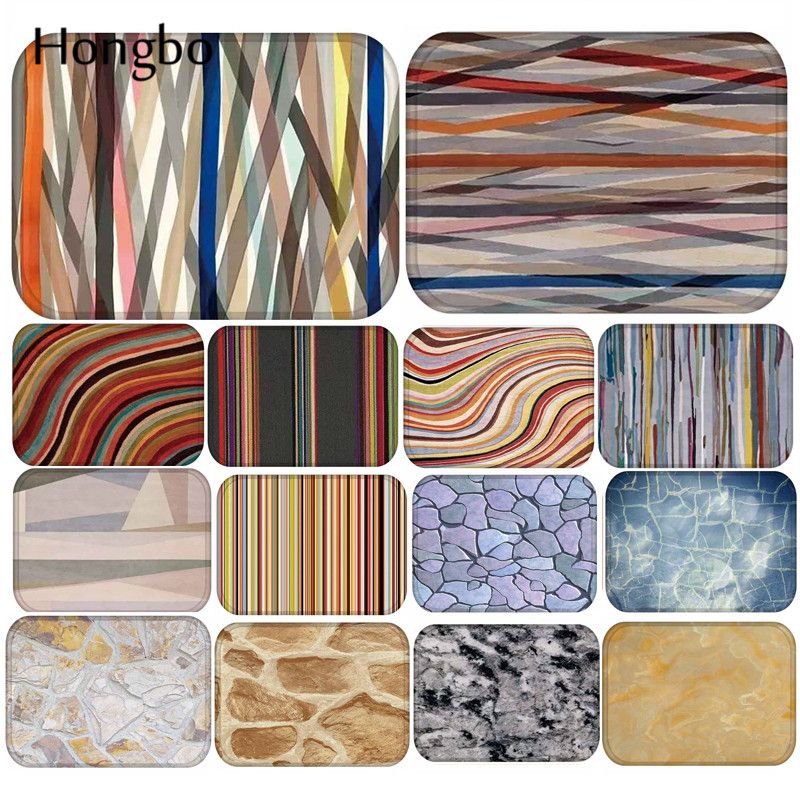 Hongbo Striped Pattern Anti-slip Floor Texture Cra