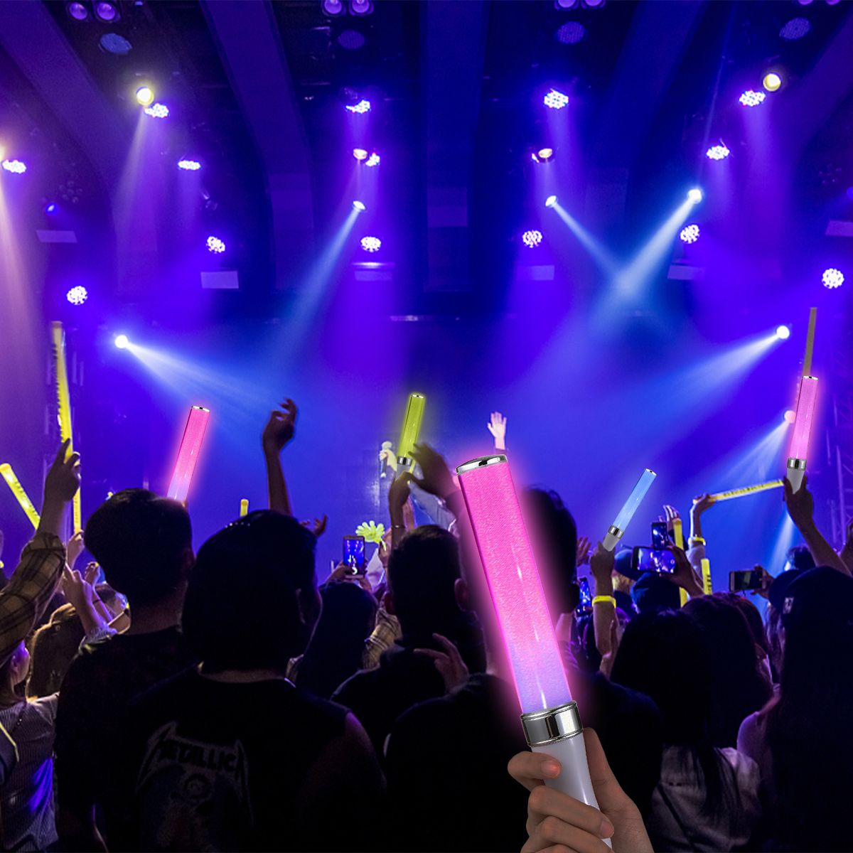 LED Glow Stick Party Stick 15-Color Concert Flashing Light