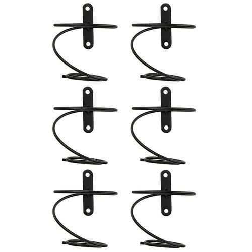 Pack Of 6 Wall Mounted Wine Racks - Red Wine Bottle Display