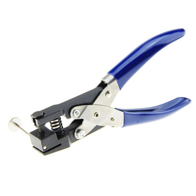 Single Hole HandHeld Paper Punch Ticket Crafts Puncher For Tags 2mm