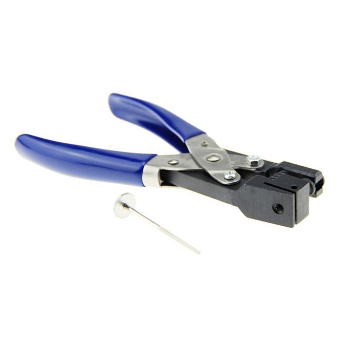 Single Hole HandHeld Paper Punch Ticket Crafts Puncher For Tags 2mm