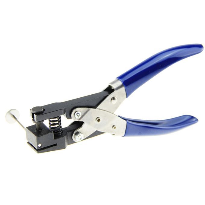 Single Hole HandHeld Paper Punch Ticket Crafts Puncher For Tags 2mm