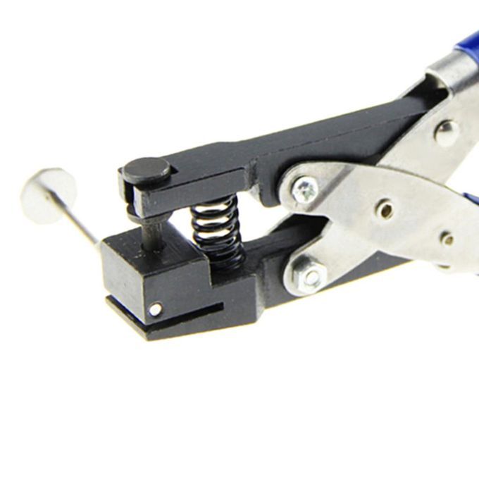 Single Hole HandHeld Paper Punch Ticket Crafts Puncher For Tags 2mm