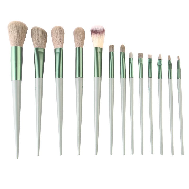 Makeup Brush Set 13 Pcs For Powder Concealers Eye Shadows