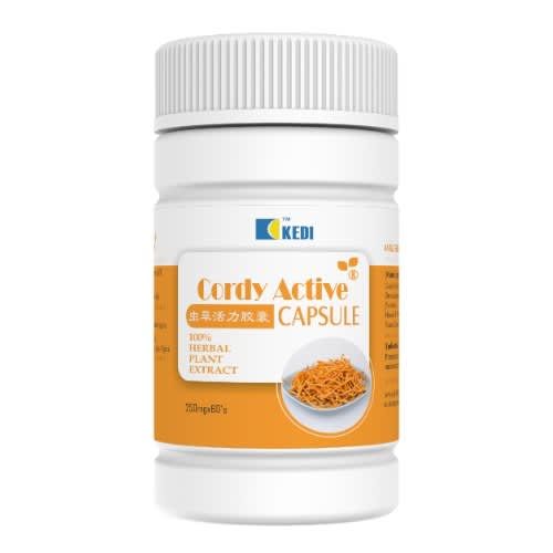 Cordy Active: Natural Formula For Stamina And Vitality