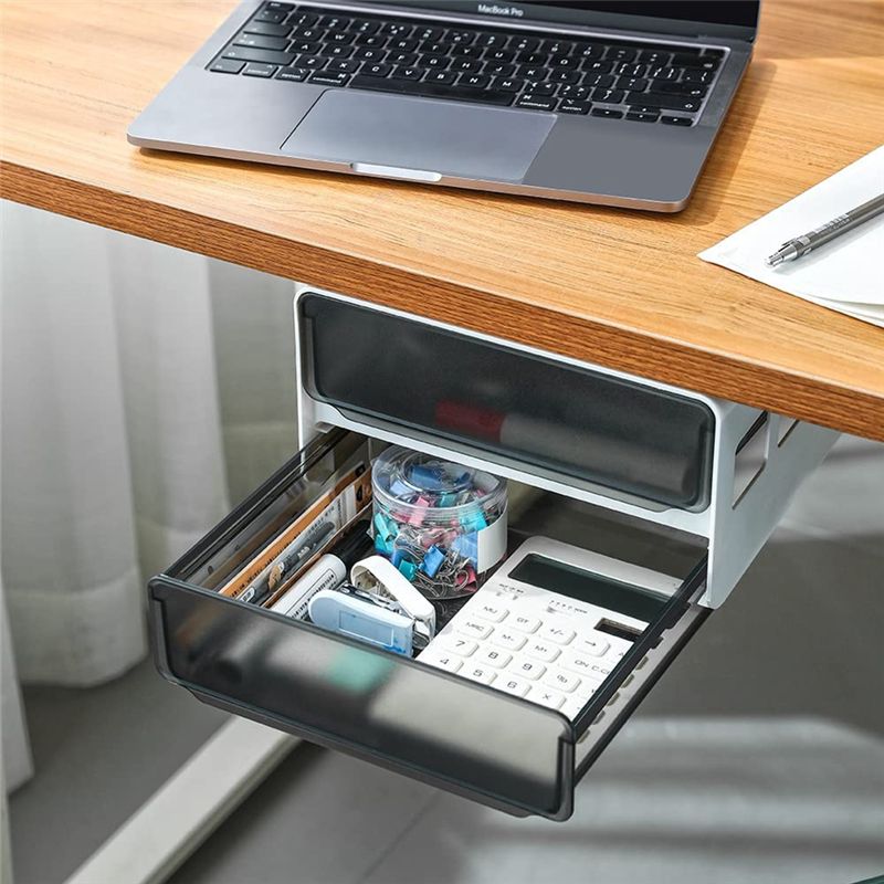 -Adhesive Organizer Black