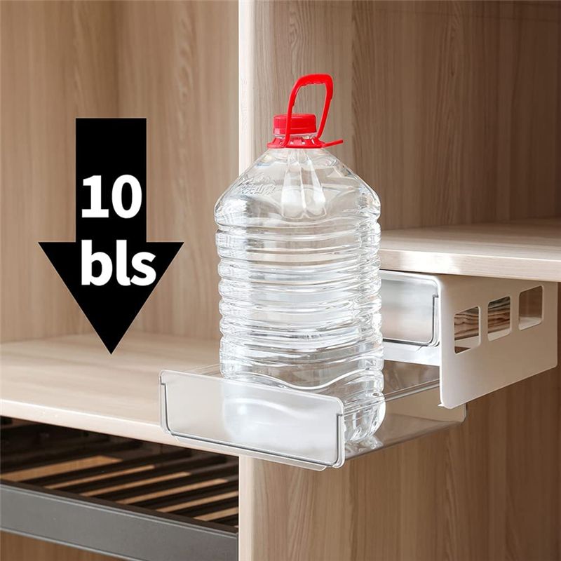-Adhesive Organizer Black