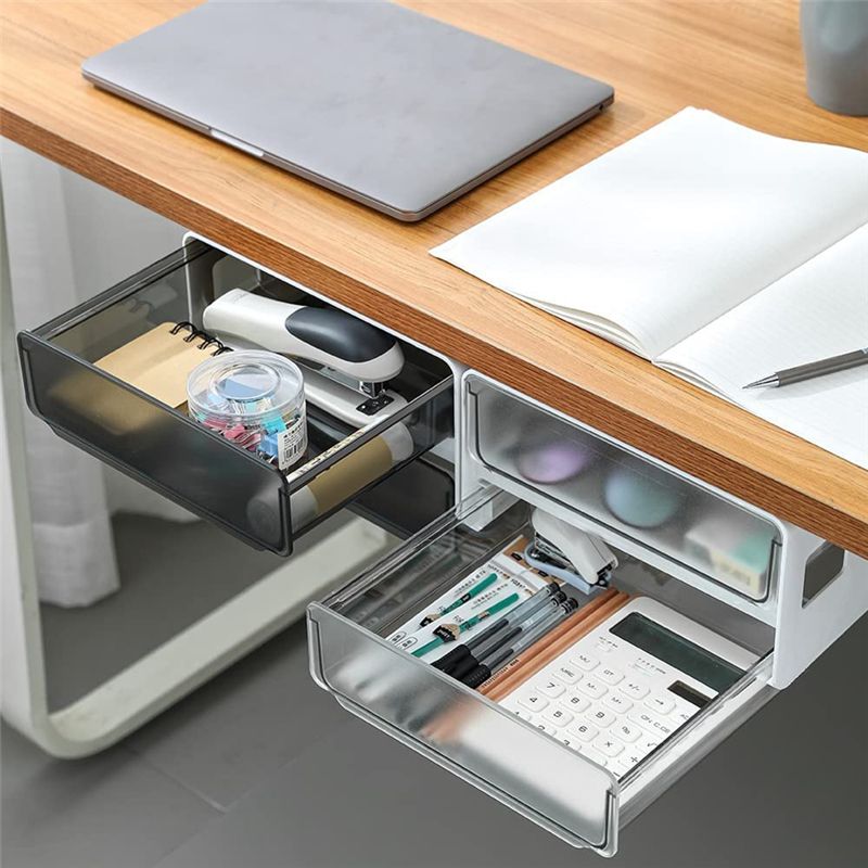 -Adhesive Organizer Black