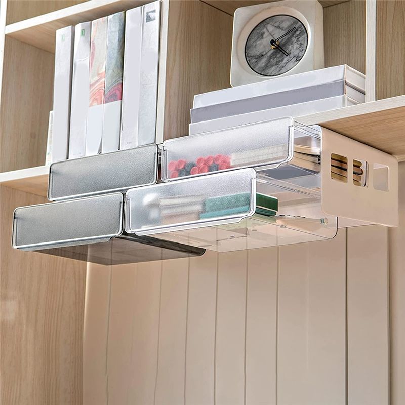 -Adhesive Organizer Black