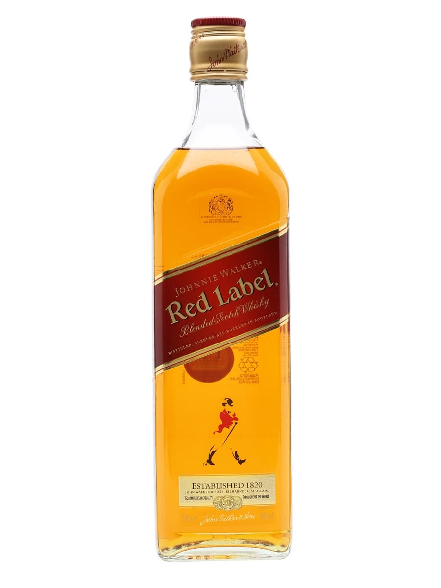 Red Label - 70cl  40% acl - Single Bottle
