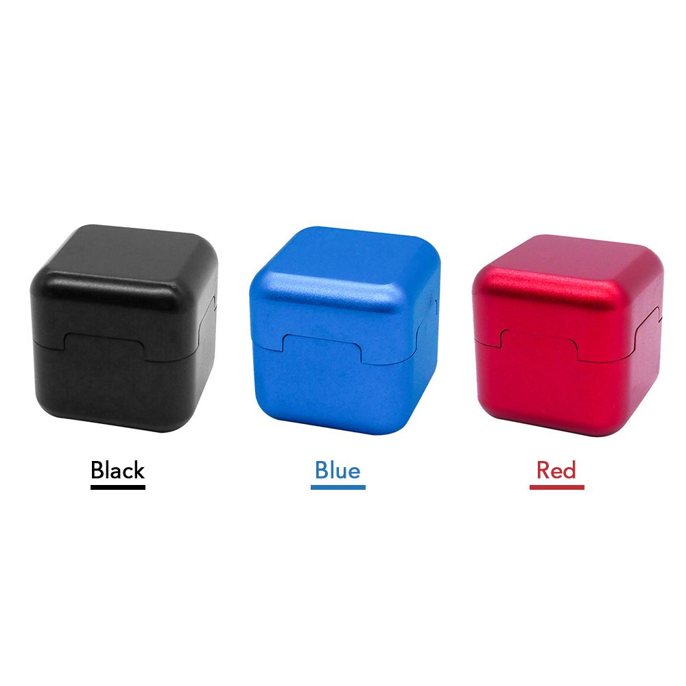 Portable Cue Chalk Case Aluminum Alloy Cue Tip Chalk Holder