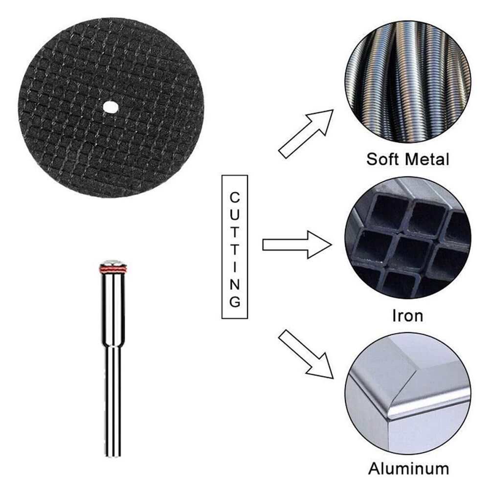 61Pcs Mini Circular Saw Blade Set Resin Cut-Off Wheels