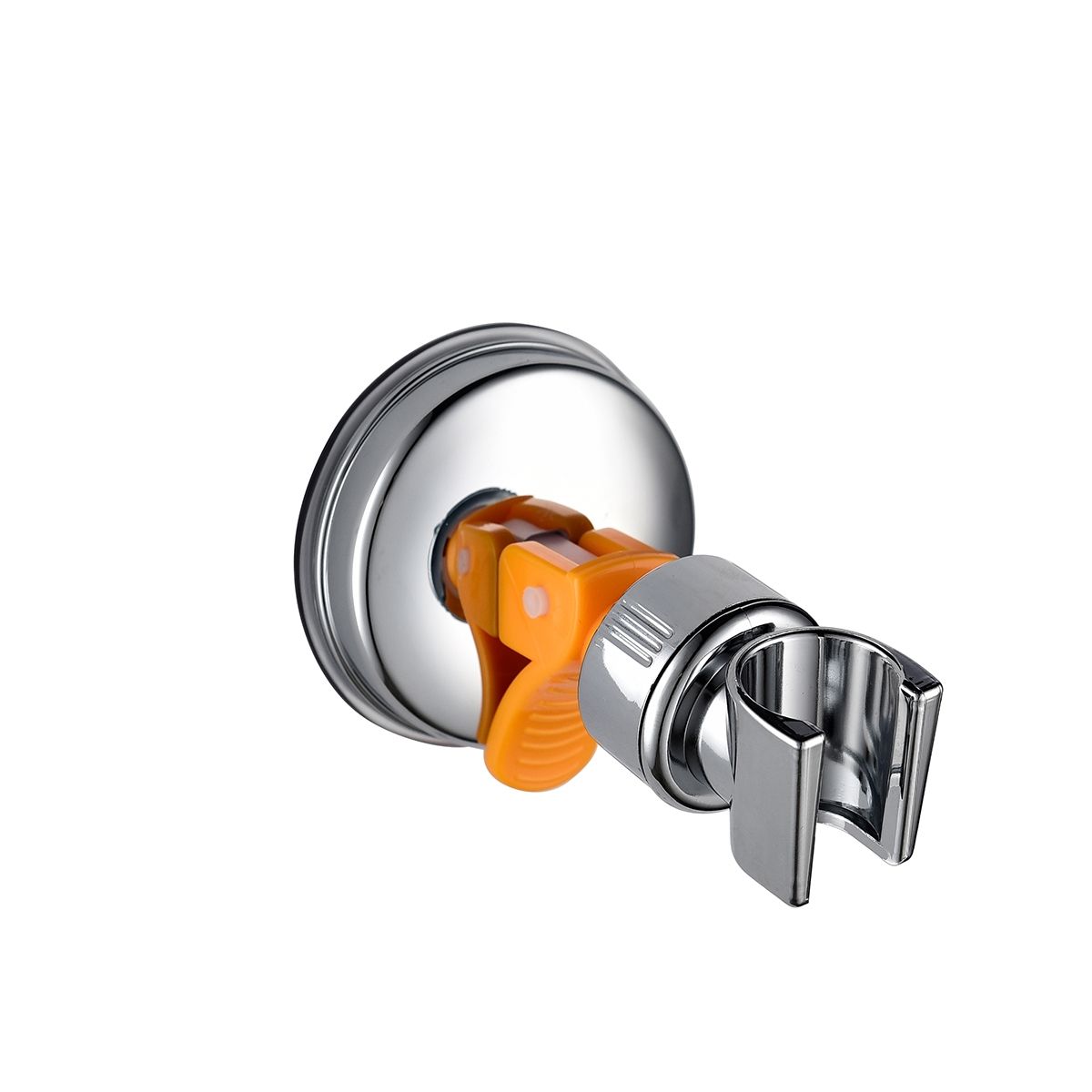 Vacuum Suction Cup Shower Head Wall Mount Holder Removable Handheld Showerhead Adhesive Bracket Chrome,ST25