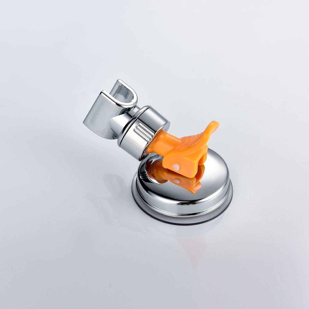 Vacuum Suction Cup Shower Head Wall Mount Holder Removable Handheld Showerhead Adhesive Bracket Chrome,ST25