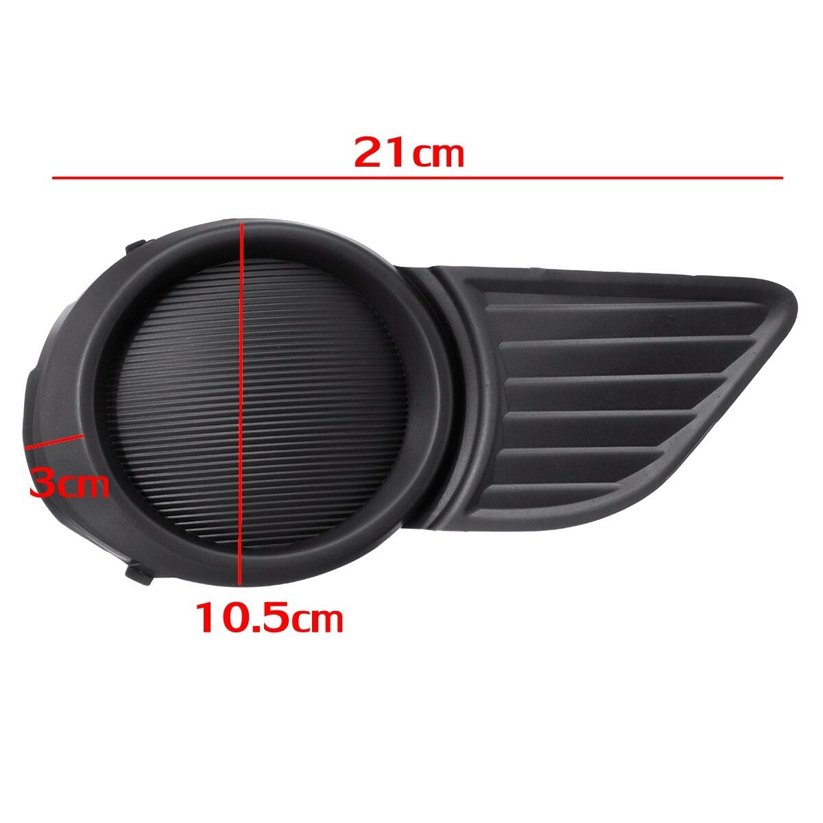 Front Fog Light Lamps Frame Cover Trim For 2011-2017 Sienna XLE LE
