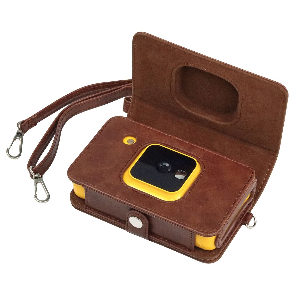 Full Body Leather Case Bag For Kodak Mini Shot2 C210