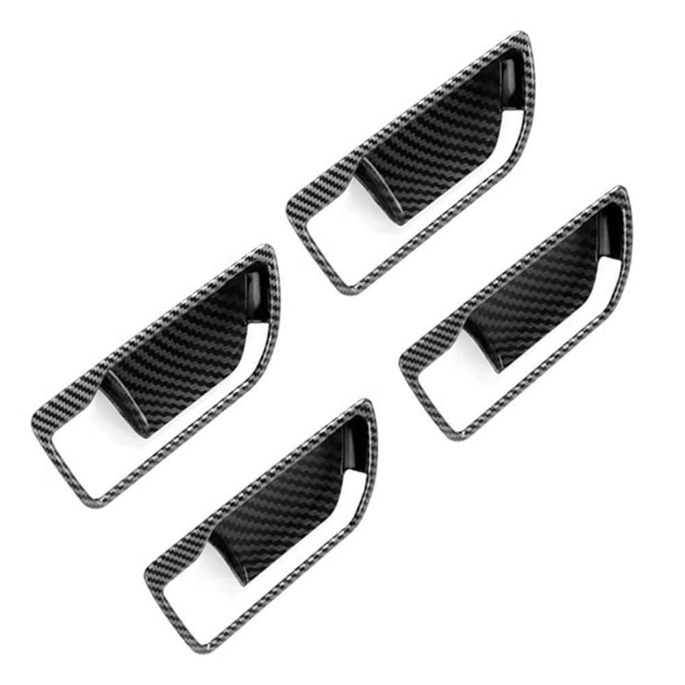 Car Door Inner Door Bowl Decoration Cover Inner Armrest Handle Frame for Toyota Highlander 2021 2022