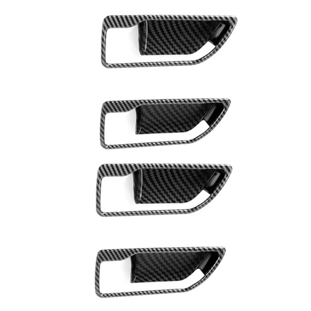 Car Door Inner Door Bowl Decoration Cover Inner Armrest Handle Frame for Toyota Highlander 2021 2022