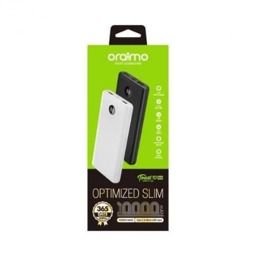 Pb-112d Slice Toast 10 Byte 10000mah Quick Charging Ultra Slim Power Bank