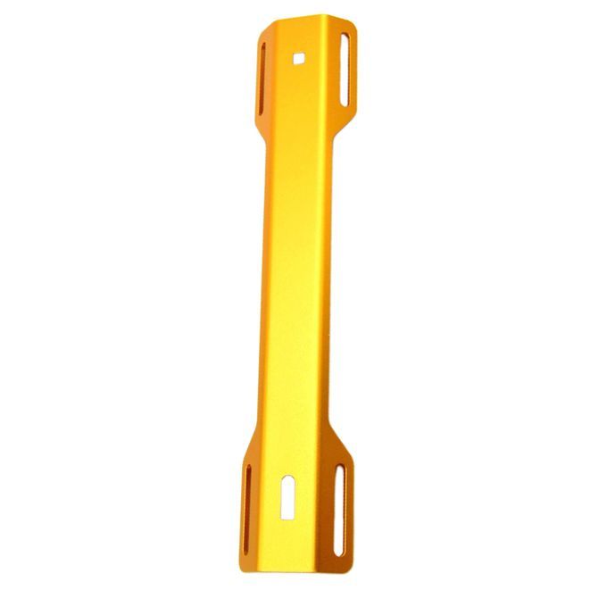 Aluminum Alloy Scuba Diving Single Tank Adapter STA Backplate Yellow