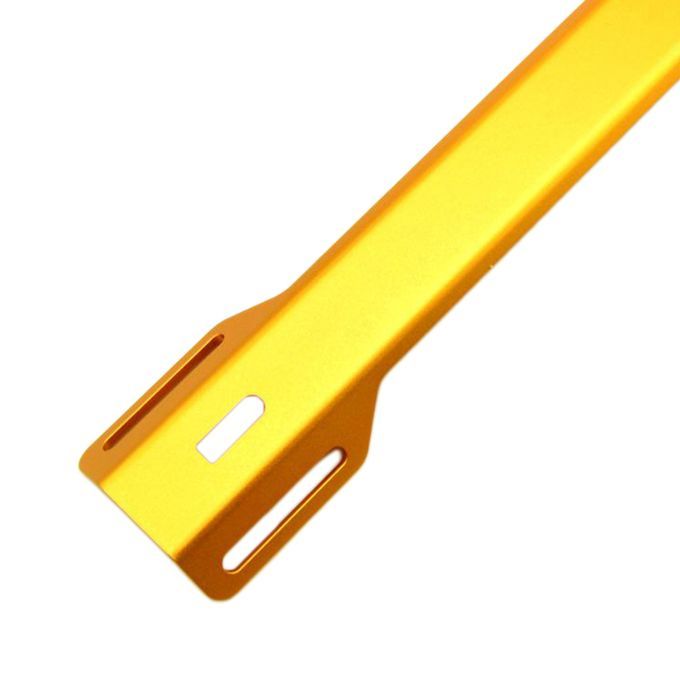 Aluminum Alloy Scuba Diving Single Tank Adapter STA Backplate Yellow