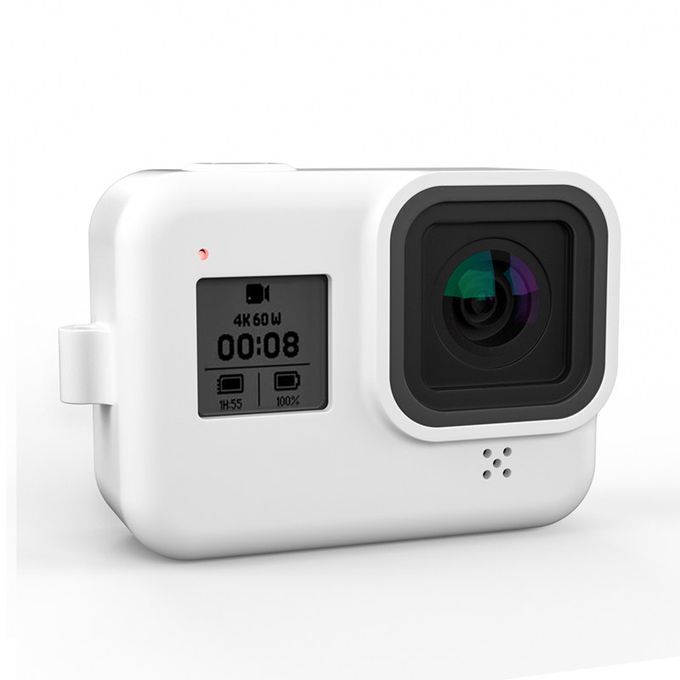 Silicone Full Cover Action Camera Protective Case Kit-Black