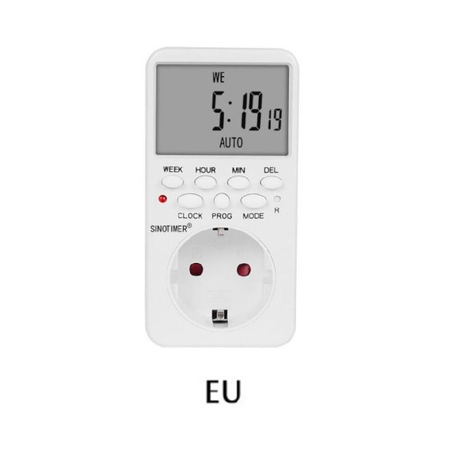 Digital Timer Socket Ac230v Time Relay Programmable Plug