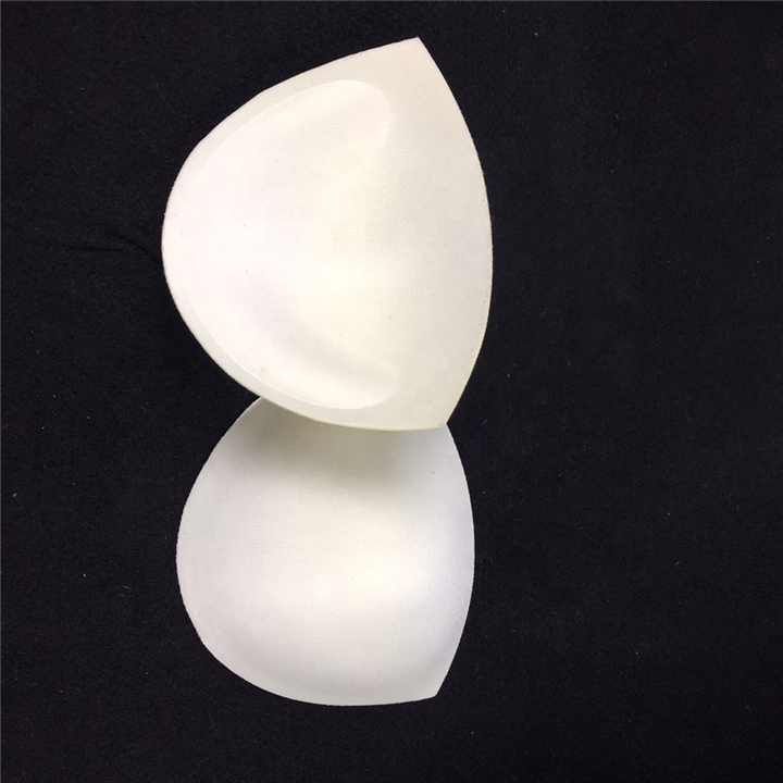 Quality Bra Cups Sew In, Push Up 3pairs- White