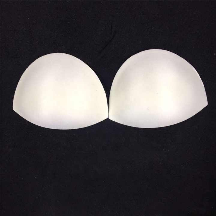 Quality Bra Cups Sew In, Push Up 3pairs- White