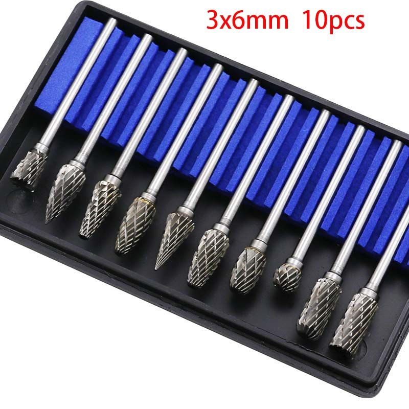 Rolling Tungsten 20pcs Steel Grinding JIGONG 3mm Carbide
