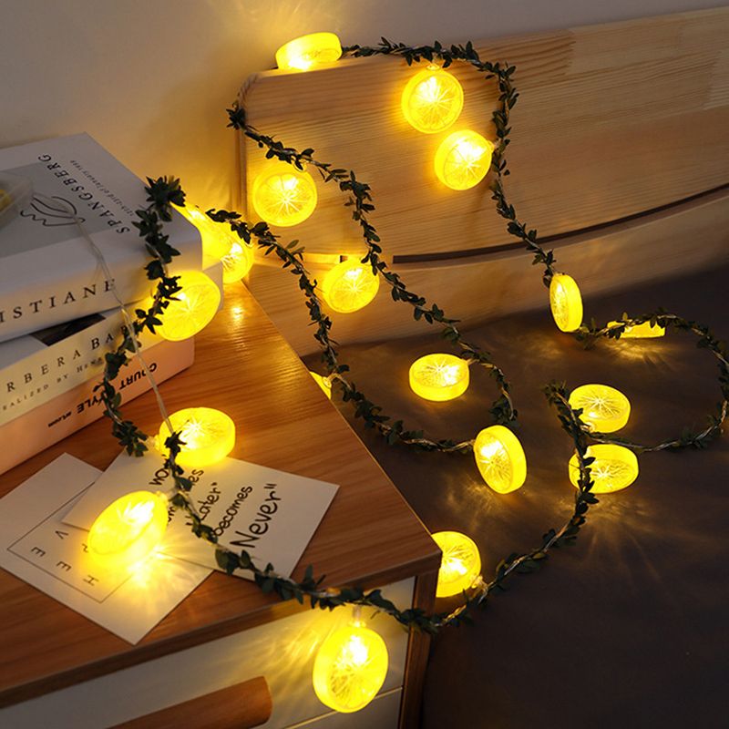 20 30 LED String Lights Green Leaf Ivy Vine Fairy Wedding
