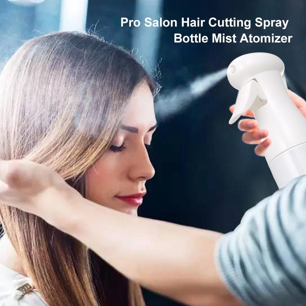 Pro Salon Hair Cutting Spray Bottle Mist Atomizer 300ml Empty Refillable Water Sprayer Bottle Barber Hairdressing Tool
