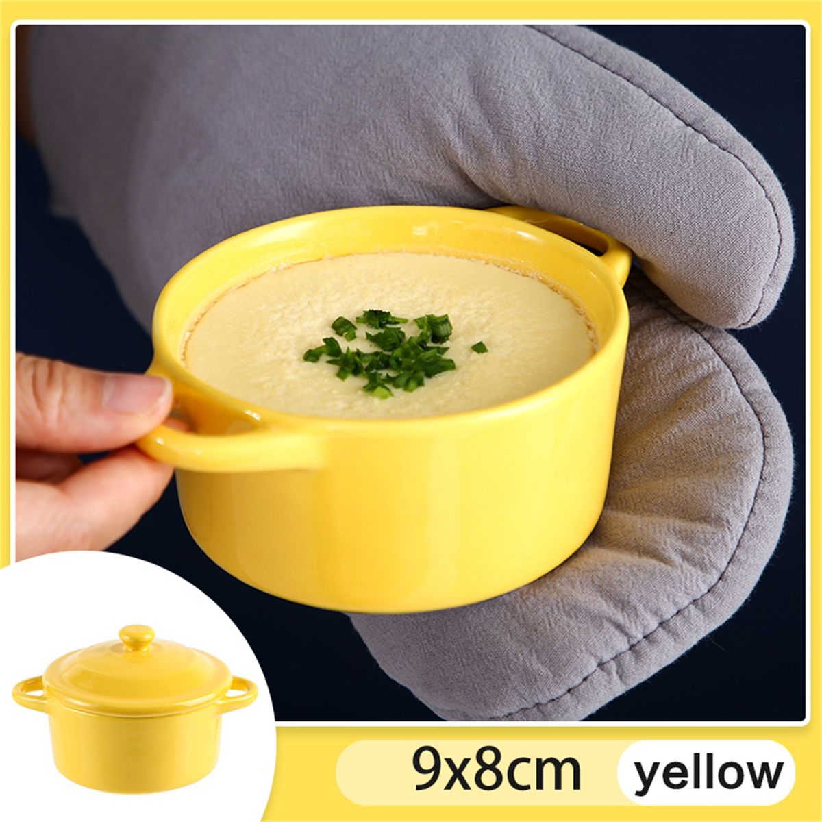 Ceramic Casserole Ceramic Cooking Pot Milk Egg Stew Pan