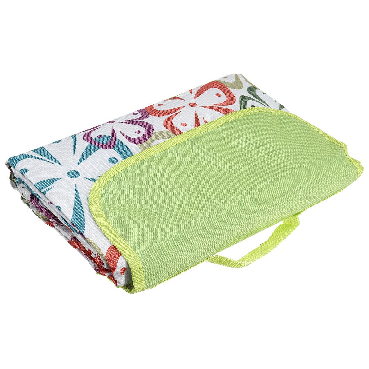 1.45/2M Large Picnic Mat Waterproof Folding Rug Outdoor Camping Beach Blanket Green-1.95x2M