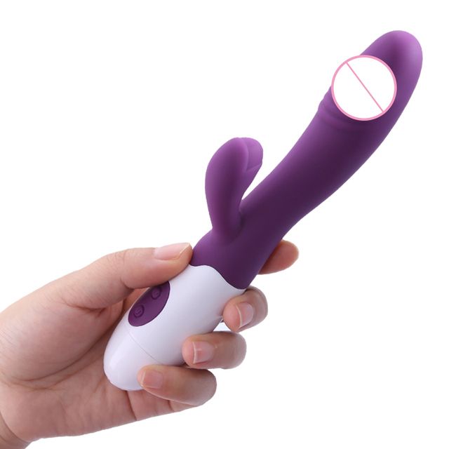 Powerful G Spot Vibrator Women Dildo Sex Toy Rabbit Vibrator