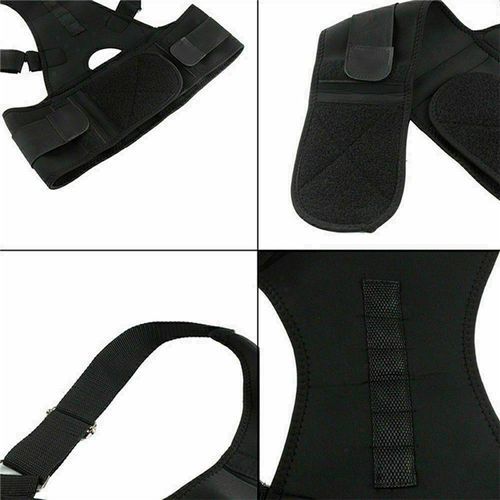 Fajas Para Adjustable Magnetic Posture Shoulder Corrective Corset Back  Belt Lumbar Support Straight Corrector Shapewear