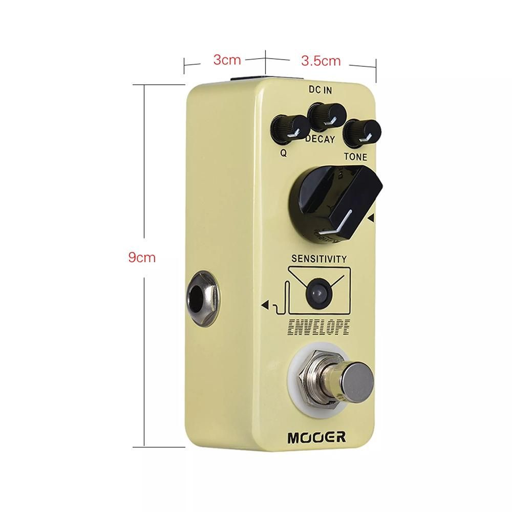 MOOER ENVELOPE Analog Auto Wah Guitar Effect Pedal True Bypass Full Metal Shell