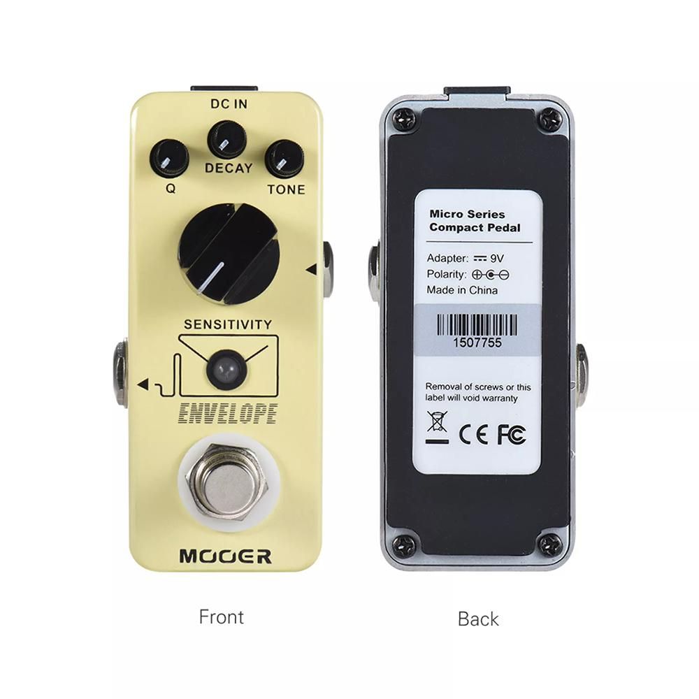 MOOER ENVELOPE Analog Auto Wah Guitar Effect Pedal True Bypass Full Metal Shell