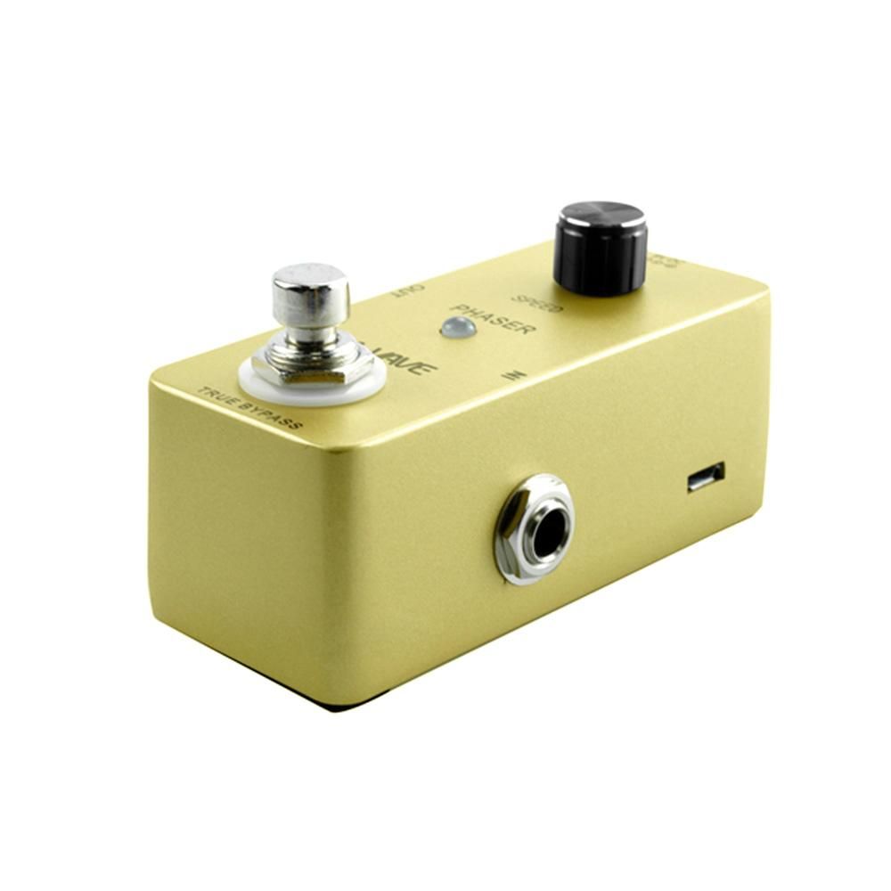M-VAVE PHASER Analog Phase Guitar Effect Pedal Zinc Alloy Shell True Bypass Electric Guitar Effect Pedal