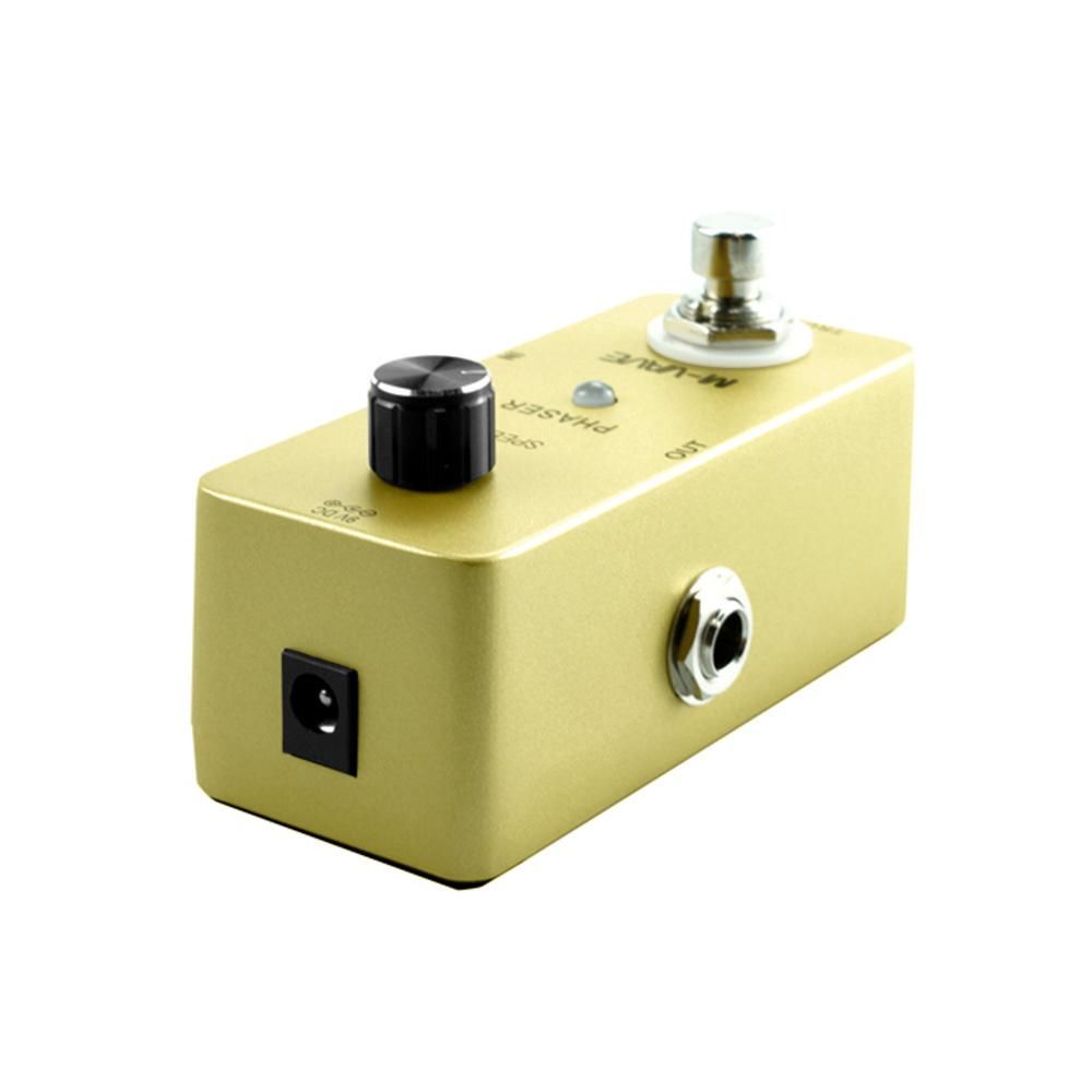 M-VAVE PHASER Analog Phase Guitar Effect Pedal Zinc Alloy Shell True Bypass Electric Guitar Effect Pedal