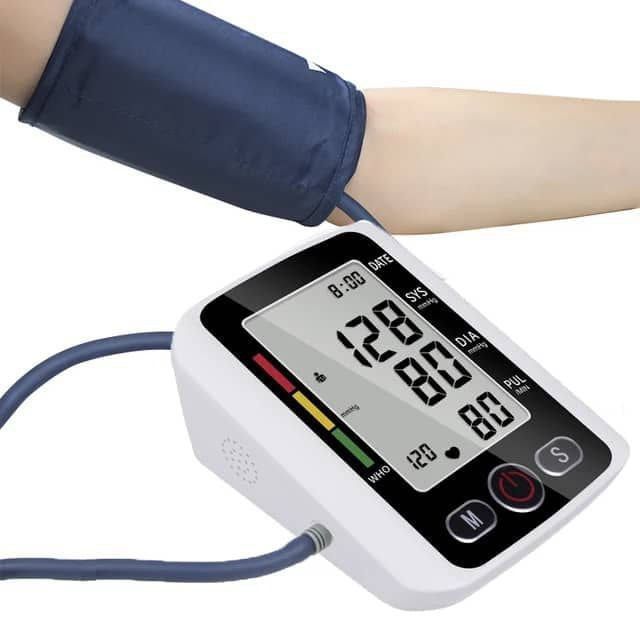 Electronic Blood Pressure Monitor BP Machine -Voice Function