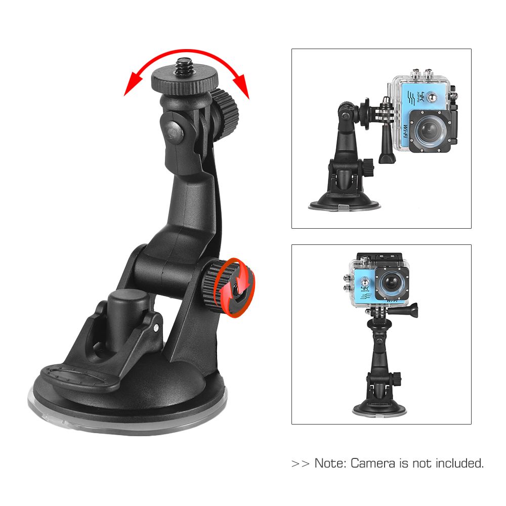 Action Camera Accessories Car Suction Cup Mount + Tripod