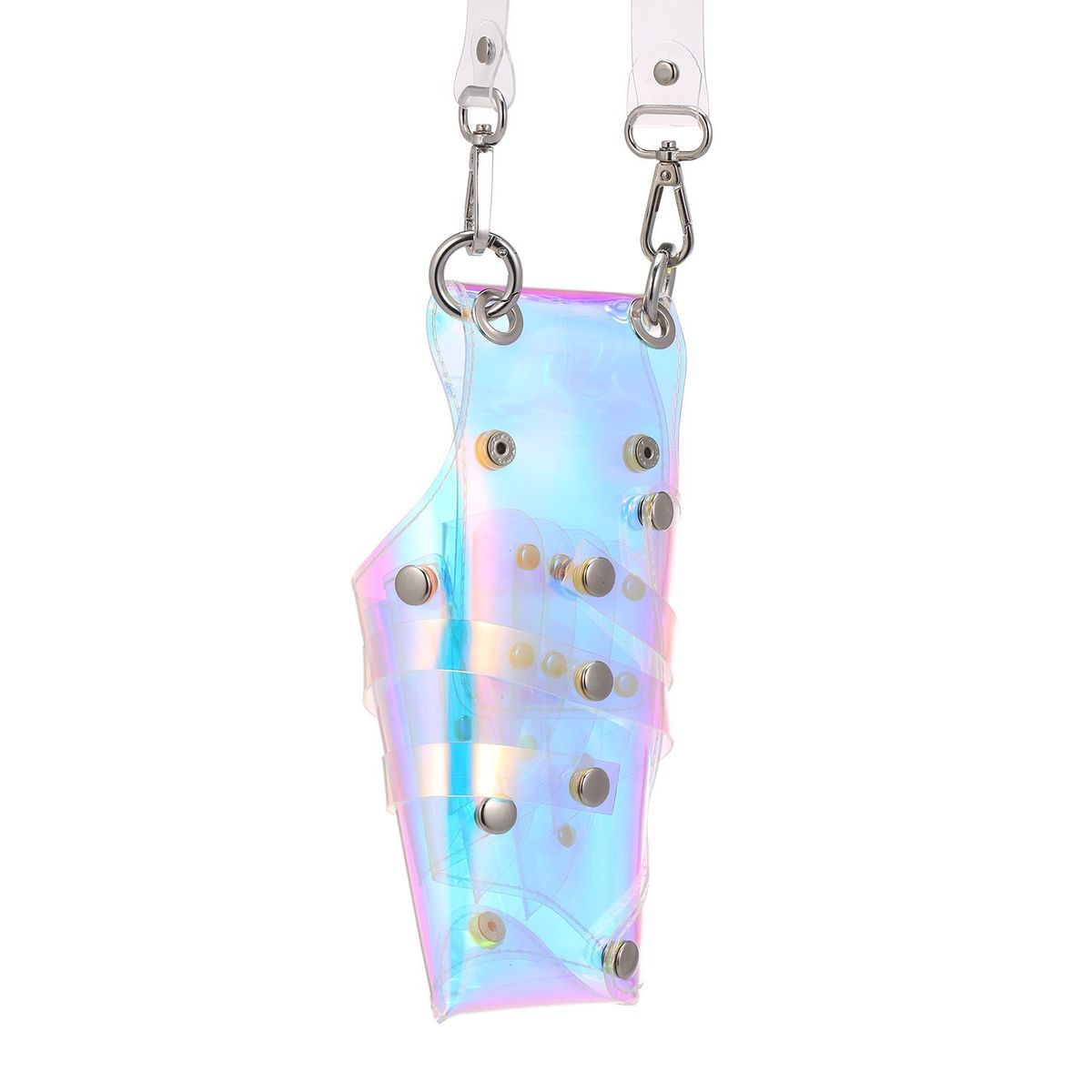 Transparent Scissors Bag Salon Hairdressing Tools Pockets