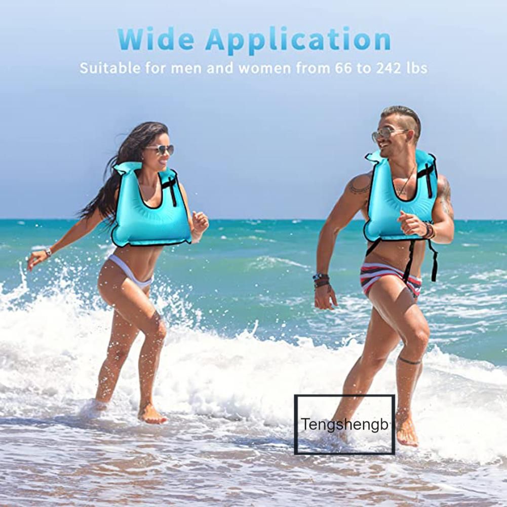 Inflatable Life Jackets For Adult Adjustables Chest Strap