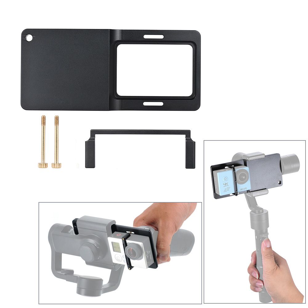 Handheld Gimbal Adapter Switch Mount Plate For Go Pro Hero