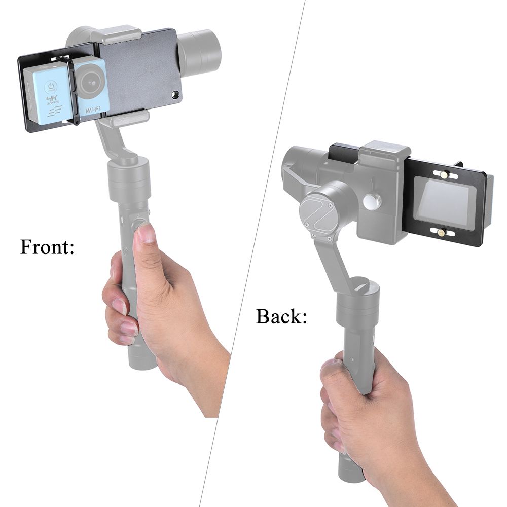 Handheld Gimbal Adapter Switch Mount Plate For Go Pro Hero